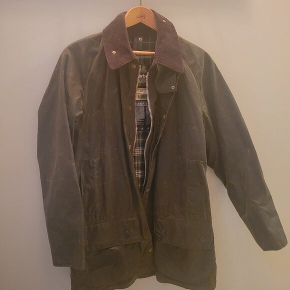 Men's Barbour Waxed Jacket - Picture 3 of 8